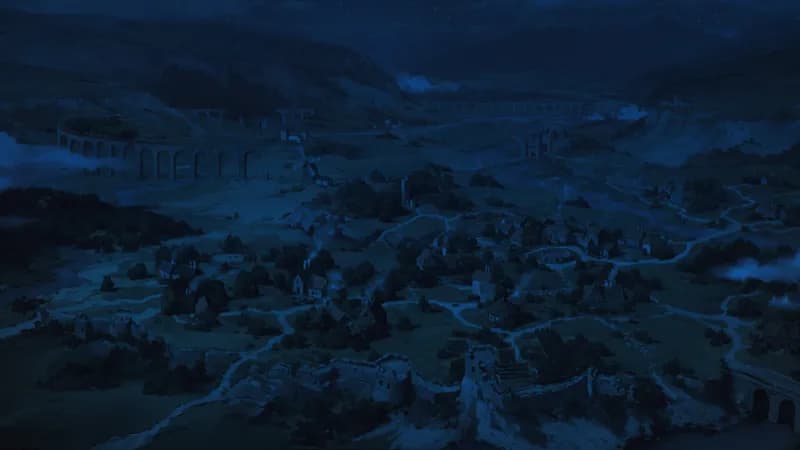 Starter Village map, Dark variant thumbnail