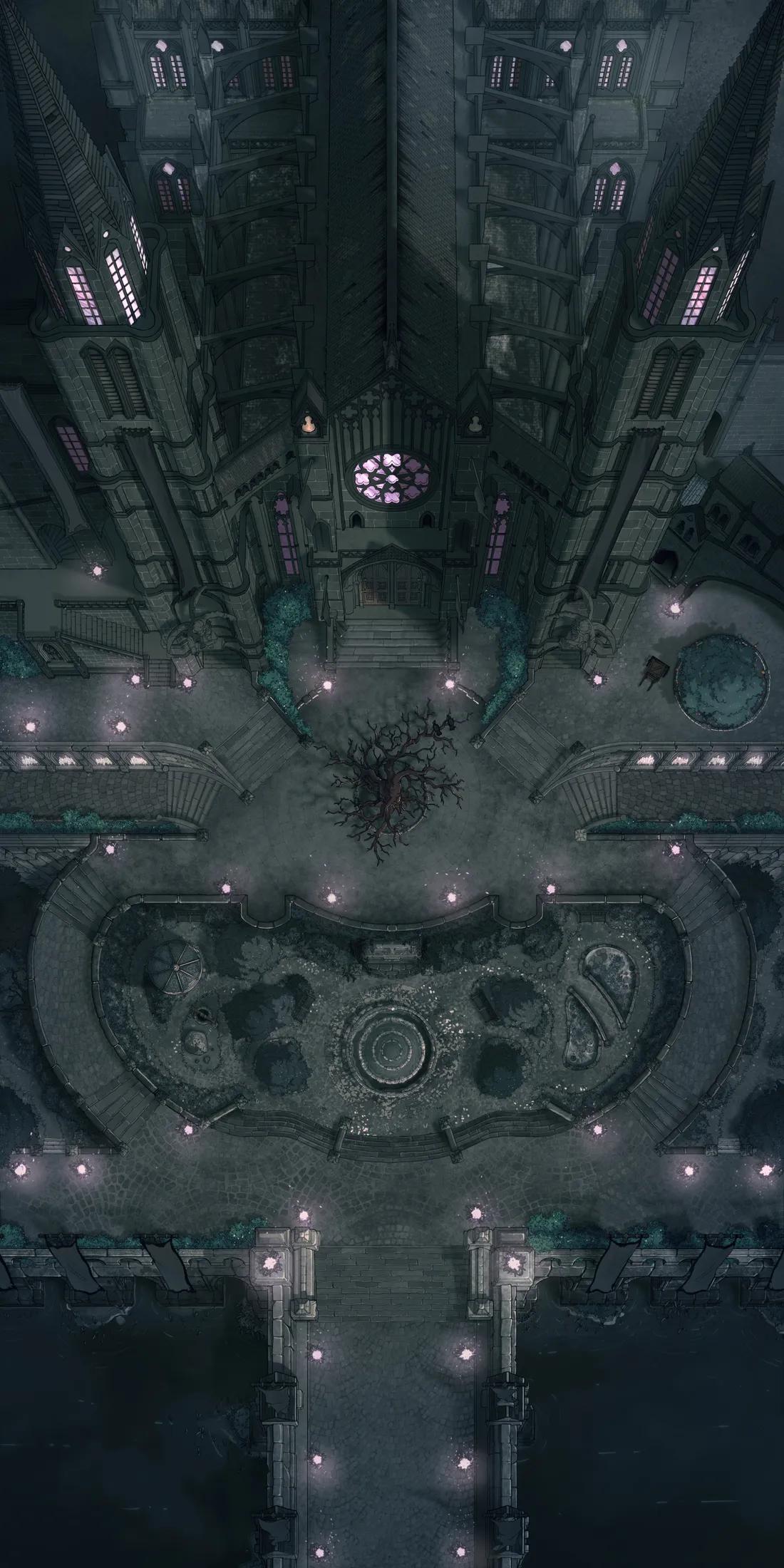 Grand Cathedral map, Shadowrealm variant thumbnail