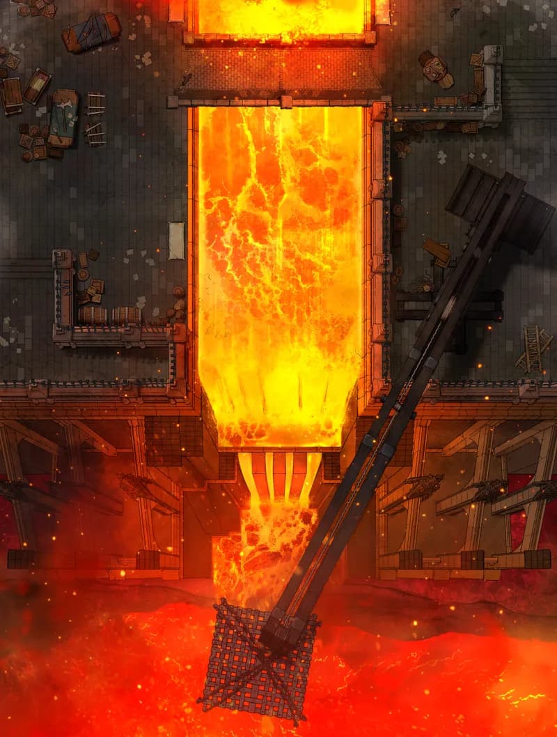 Wyrm Winch map, Lava variant thumbnail