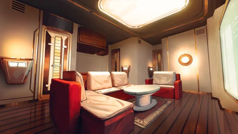 Asteria Cabin map, Opulent variant thumbnail