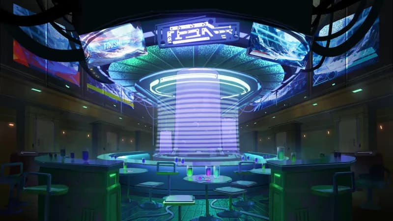 Desert City Tavern map, Sports Bar variant thumbnail