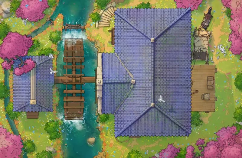 Potion Mill map, Spring variant thumbnail