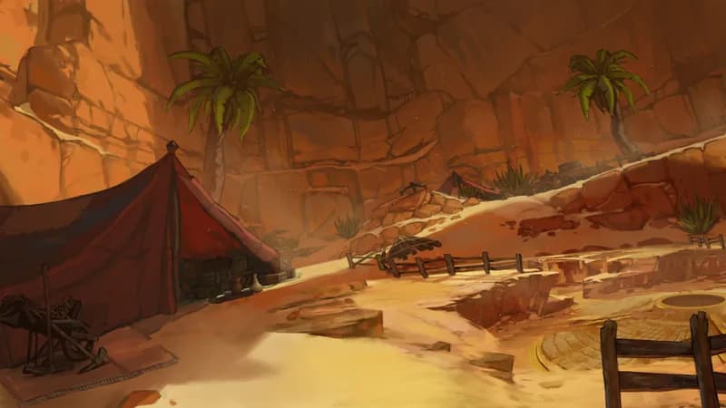 Desert Trading Camp map, Digsite variant thumbnail