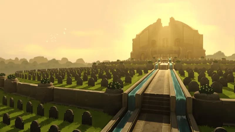 Imperial Graveyard map, No Statue variant thumbnail