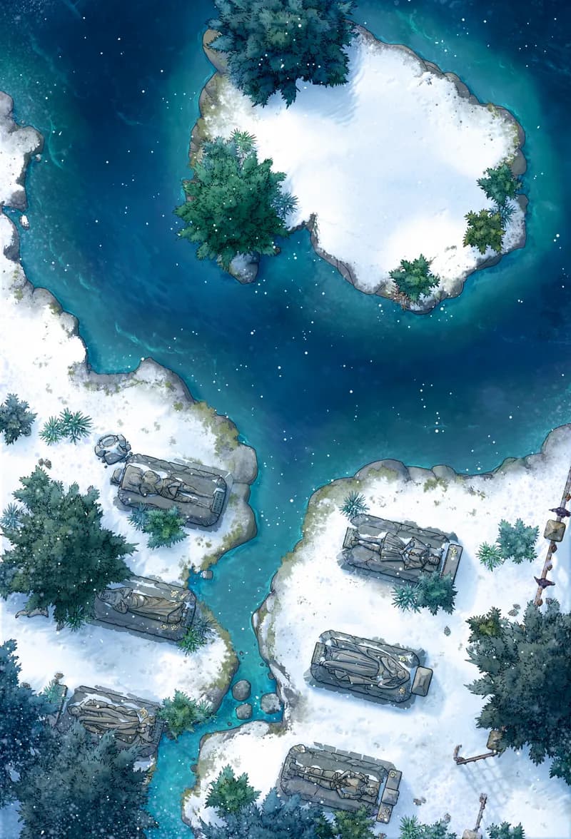 Frozen Tombs map, No Crypt variant thumbnail