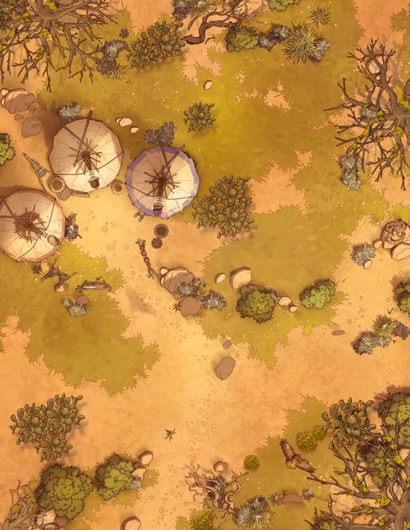 Garden of the Gods map, Plains variant thumbnail