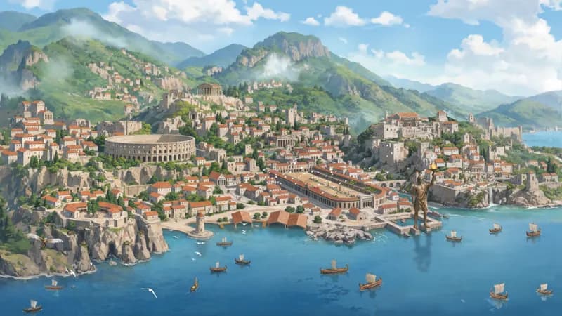 Ancient City map, No Island variant thumbnail