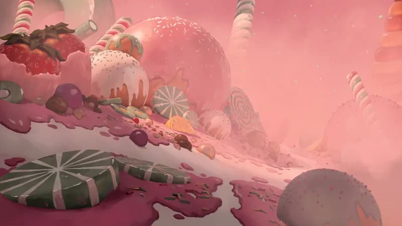 Candy Castle map, Peppermint Mist variant thumbnail