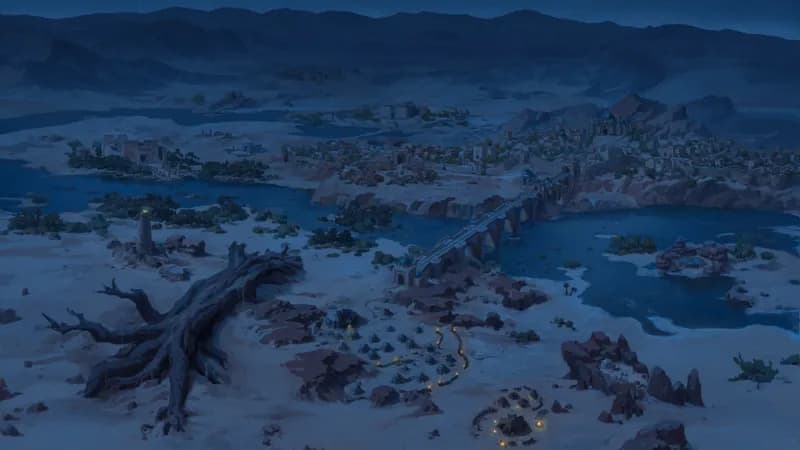 Sand Sea map, Original Night variant thumbnail
