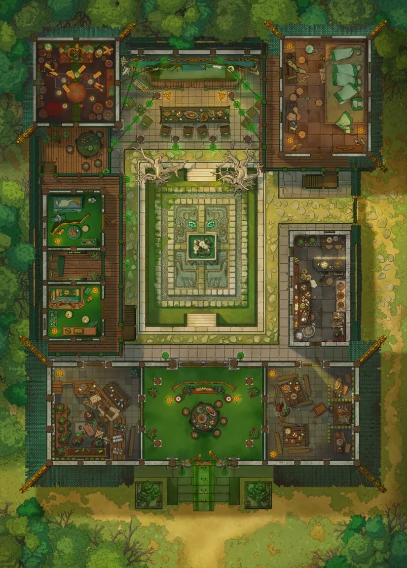 Wuxia Tavern map, Jade variant thumbnail