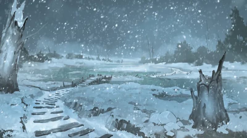 Banshee Moor map, Winter variant thumbnail
