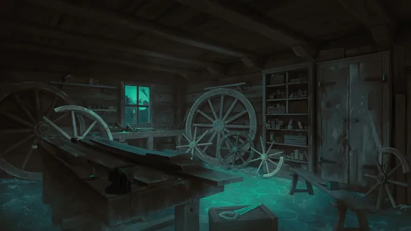 Village Wainwright Shop map, Haunted variant thumbnail