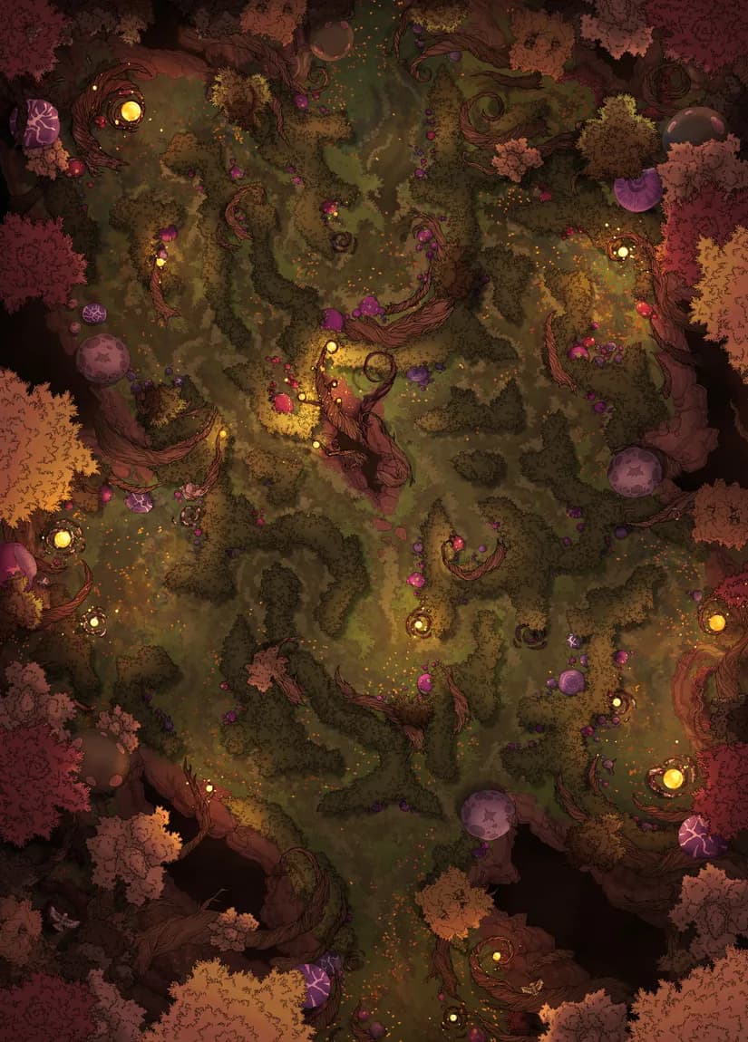 Haunted Hollow map, Autumn variant thumbnail