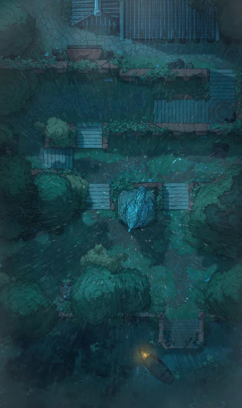Mossy Steps map, Rain variant thumbnail