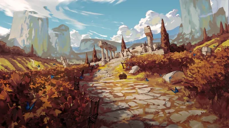 Fey Vineyard map, Autumn variant thumbnail