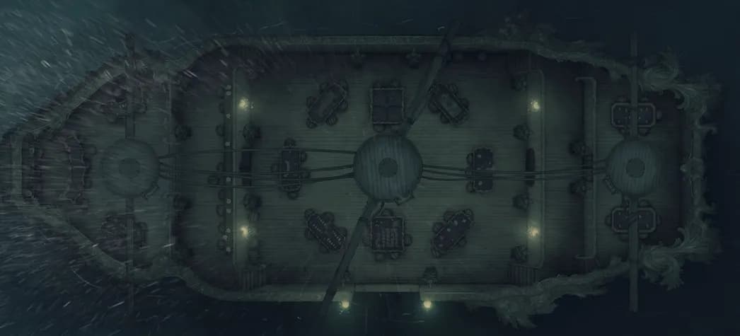The Stranded Casino map, Night Rain Mast variant thumbnail