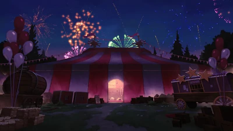 Travelling Circus map, Fireworks variant thumbnail