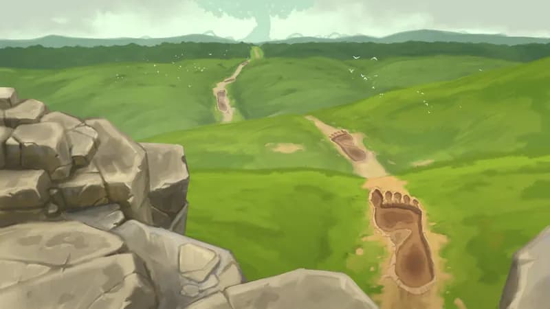 Land of Giants map, Grasslands variant thumbnail