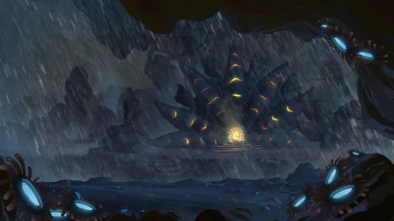 Alien Hive Entrance map, Rain variant thumbnail