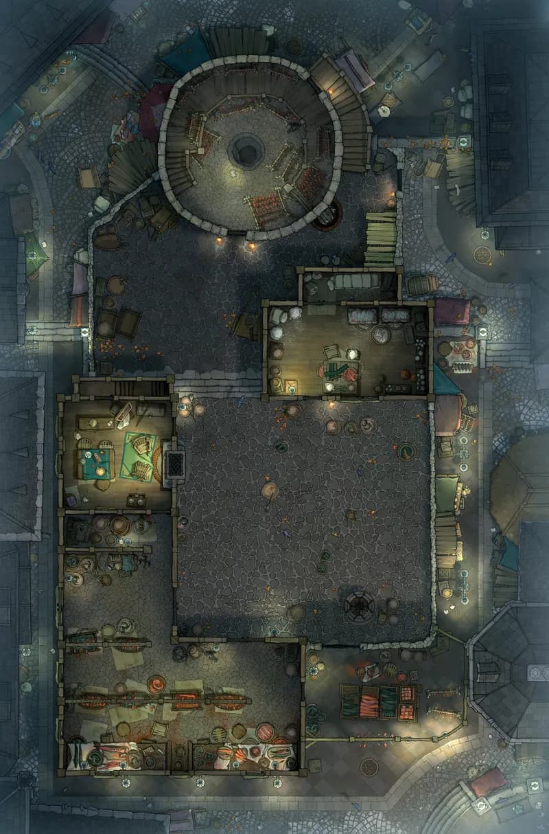Eel Abattoir map, No Eel Pit variant thumbnail