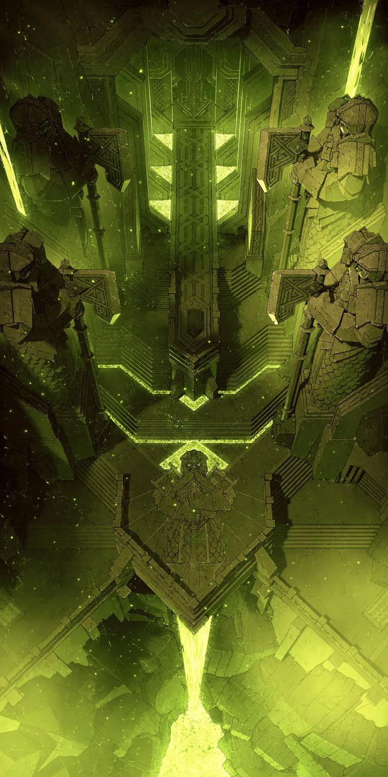 Dwarven Volcano Entrance map, Toxic variant thumbnail