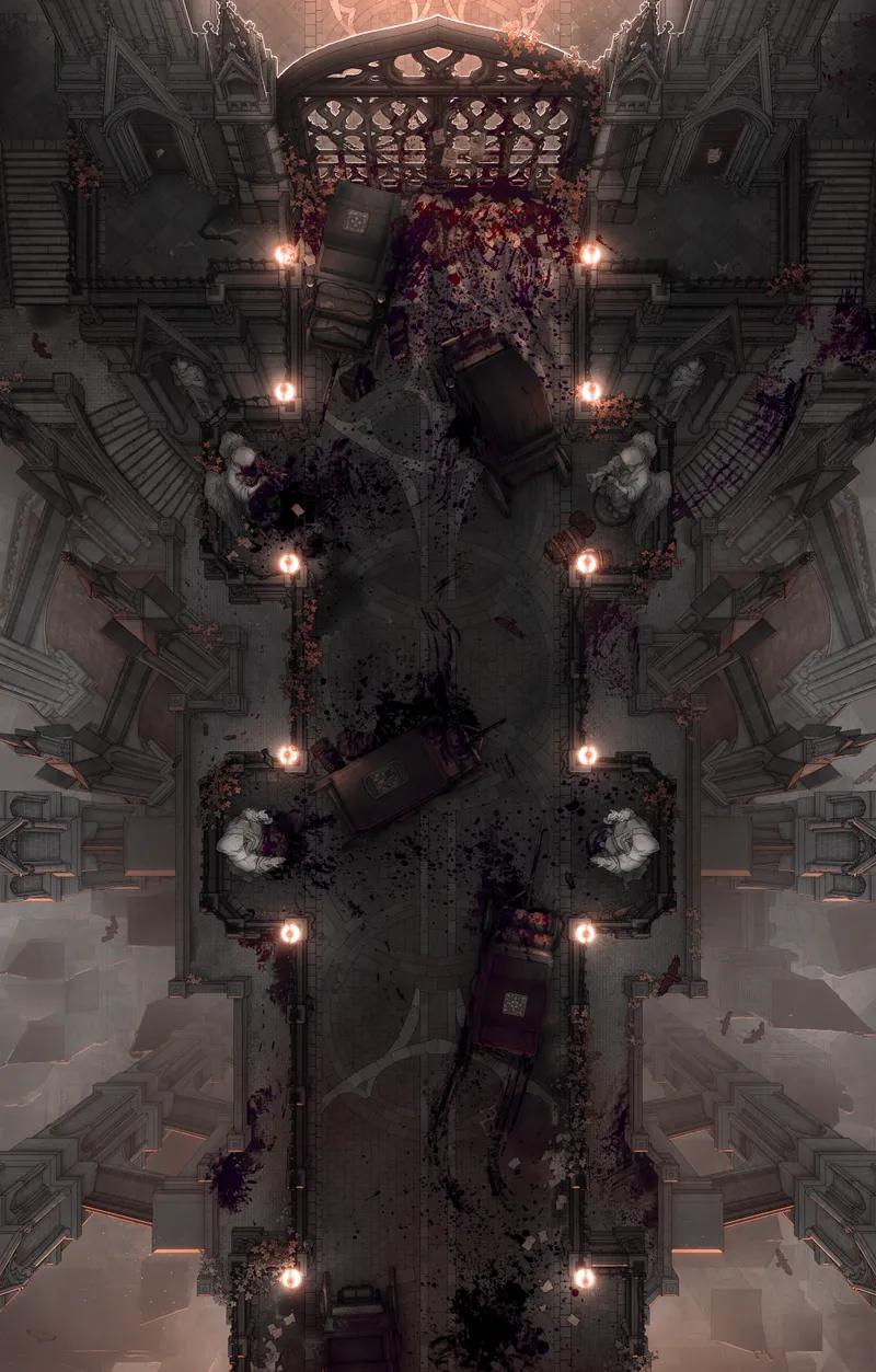 Processional Avenue map, Massacre variant thumbnail