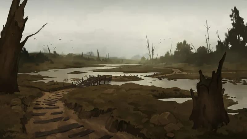 Banshee Moor map, Original Day variant thumbnail