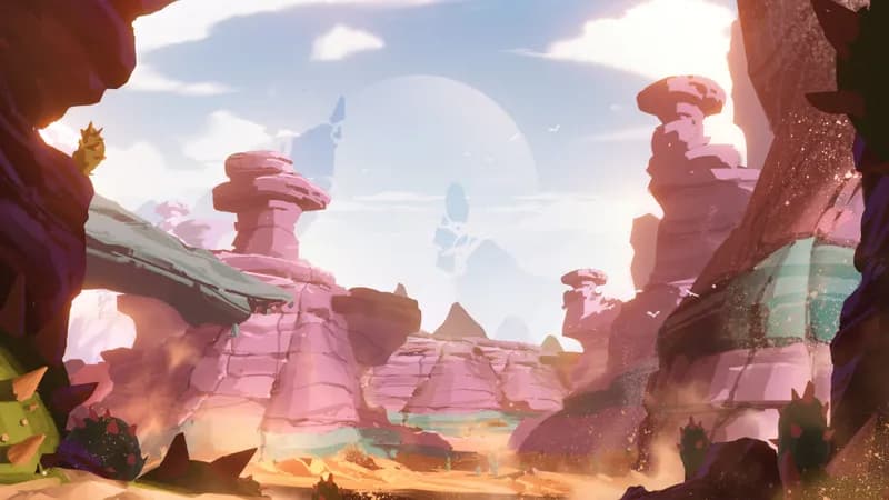 Alien Canyon Burrows map, Canyon Day variant thumbnail