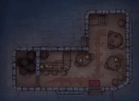 City Streets map, Lonely Behir Ground Floor Night variant thumbnail