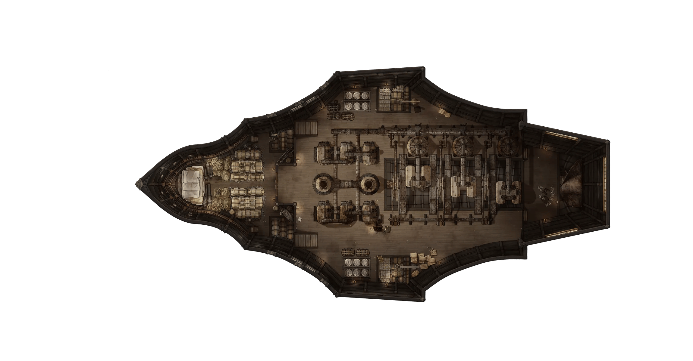 Dragon Ship - Engine Room map, Pirate variant thumbnail