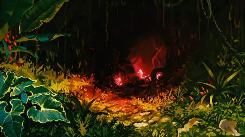 Jungle Cave Tunnel map, Blood Crystal variant thumbnail