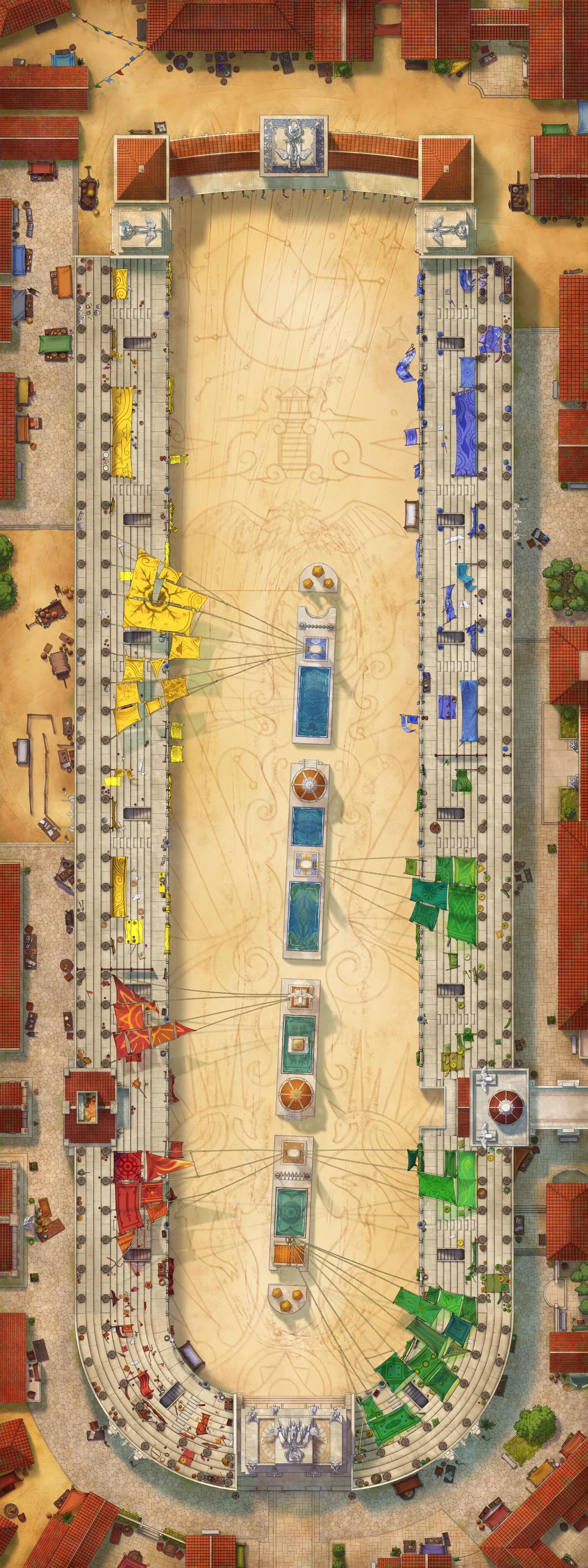 Hippodrome map, Open Roof Day variant thumbnail