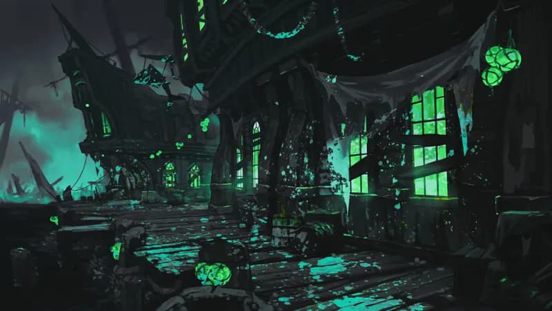 Haunted Dockside Tavern map, Ectoplasm variant thumbnail