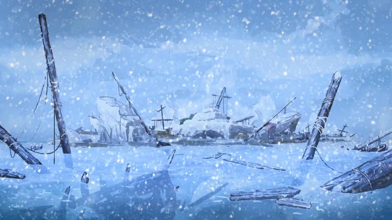 Siren's Shipwreck Shore map, Winter variant thumbnail
