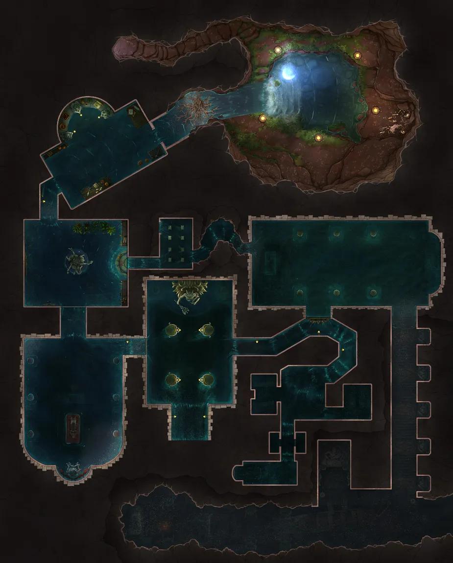 Archon's Catacombs map, Flood Stage 05 variant thumbnail