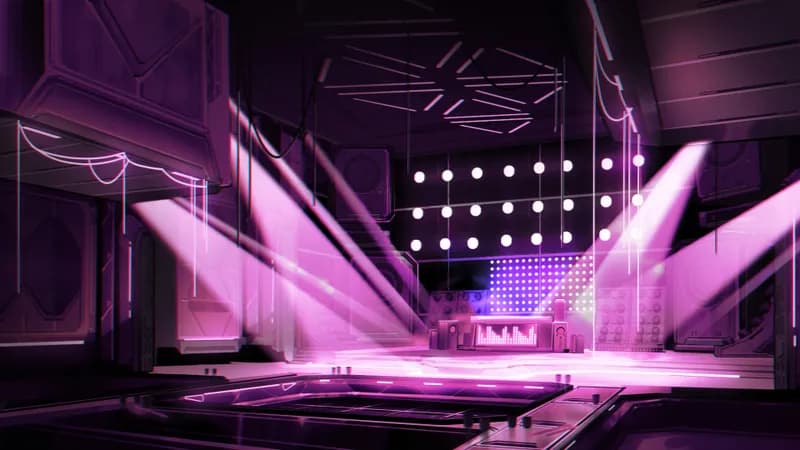 Cyberpunk Club map, Iridescent variant thumbnail