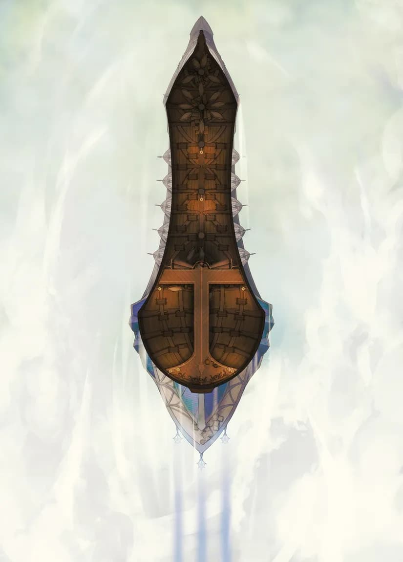 Drow Warship Interior map, Sky Bottom Deck variant thumbnail