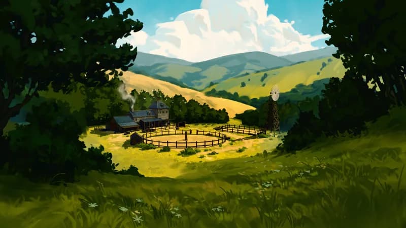Pastoral Village Stables map, Damn Horse variant thumbnail