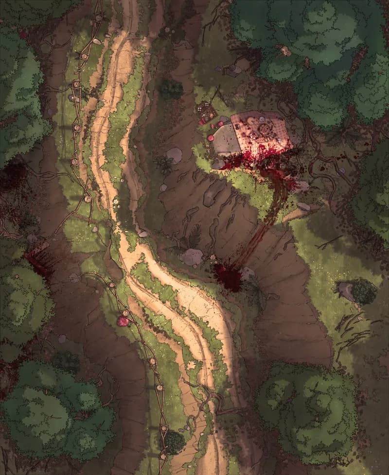 Forest Pass map, Massacre variant thumbnail