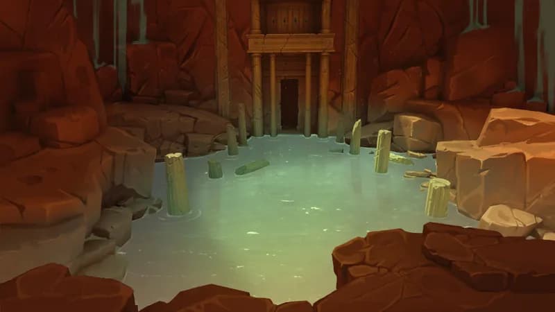 Blue Dragon Lair map, Flood variant thumbnail