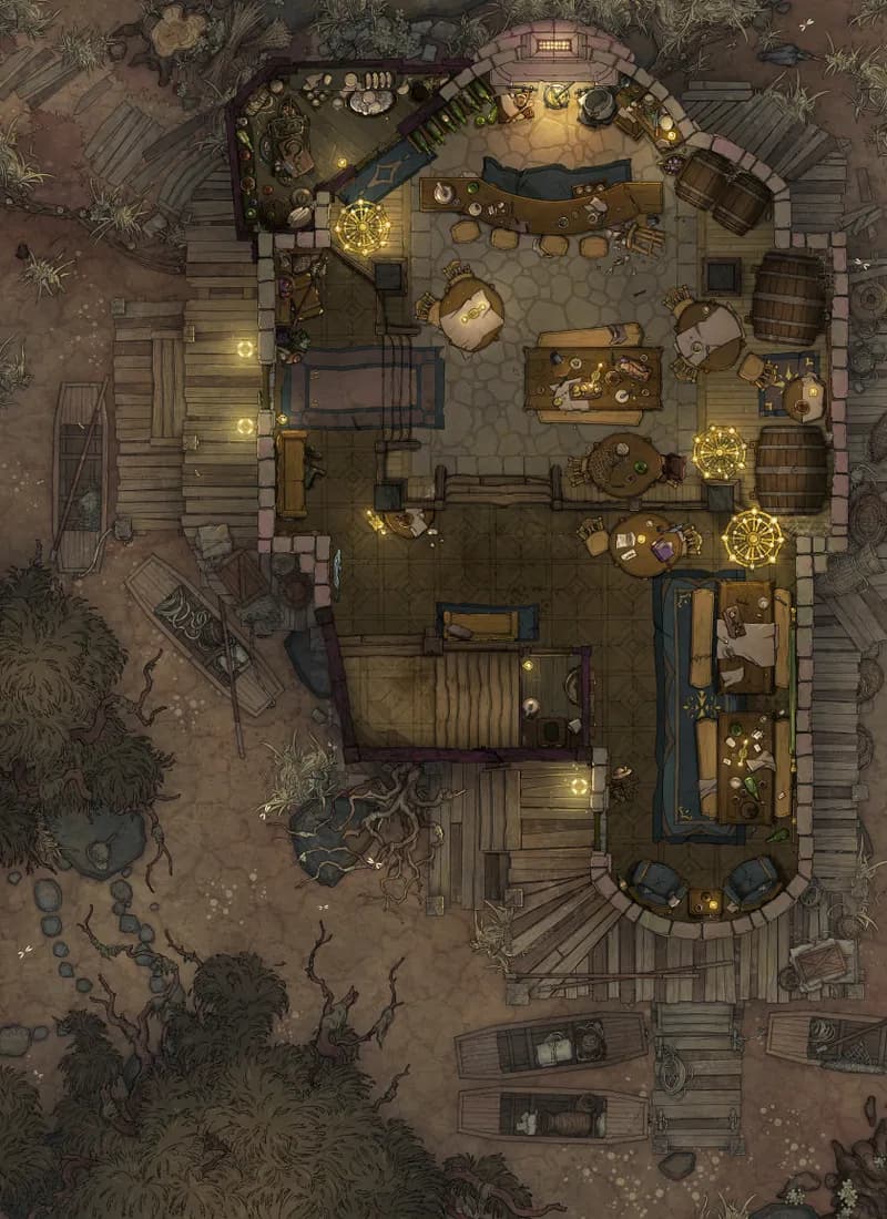 Eeler's Inn map, Drought variant thumbnail