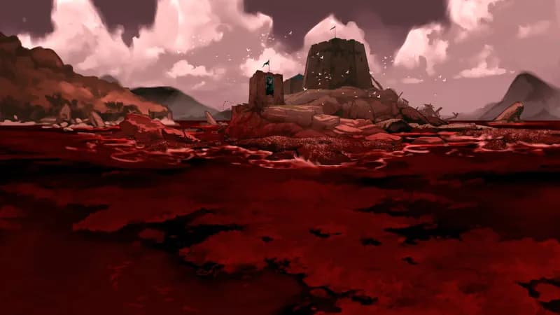Tidal Isle Fort map, Blood Sea variant thumbnail