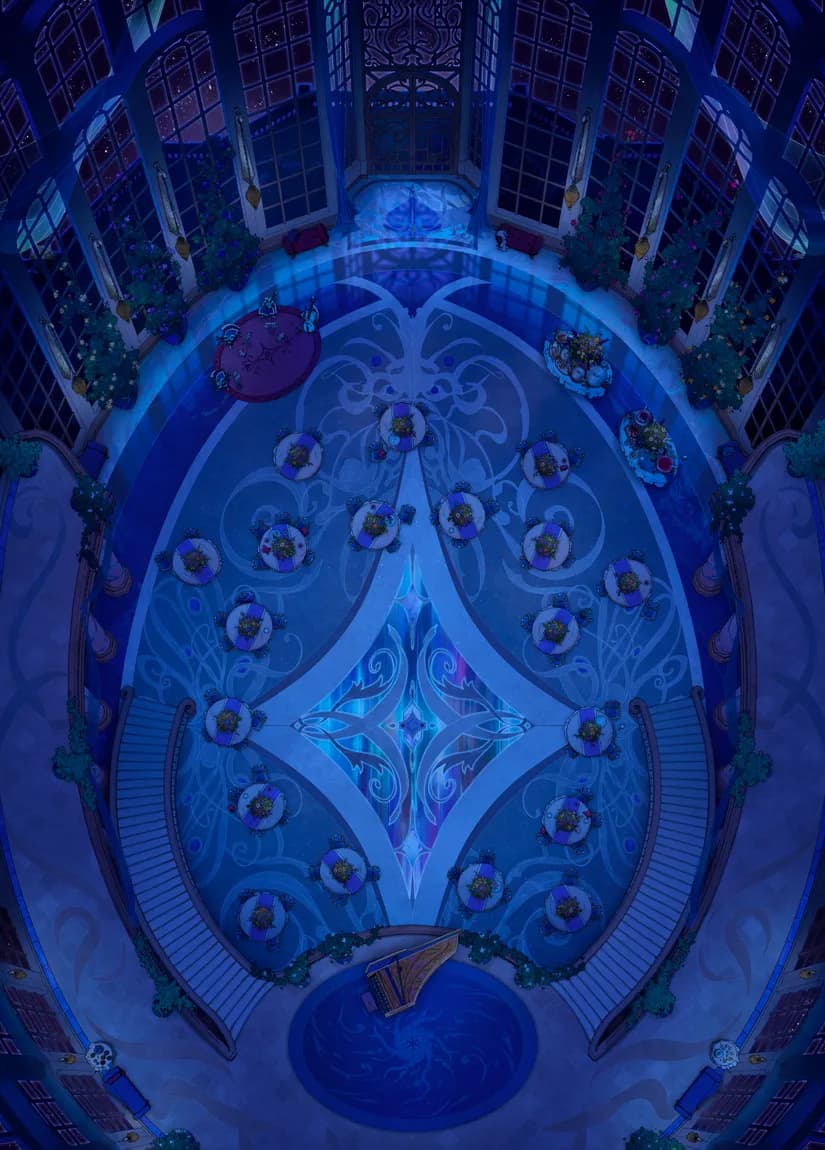 Prismatic Ballroom map, Dark variant thumbnail