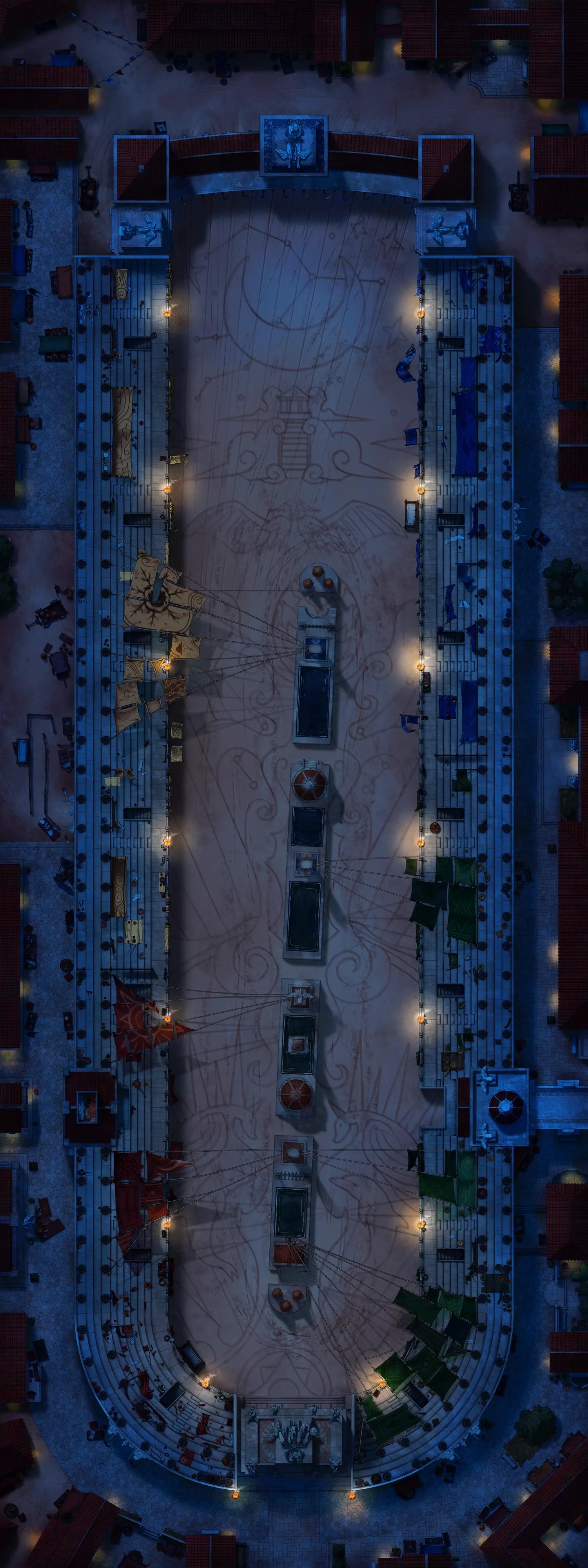 Hippodrome map, Open Roof Night variant thumbnail