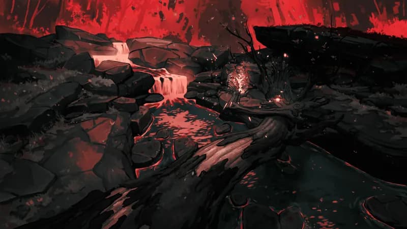 Treant Falls map, Dark Presence variant thumbnail