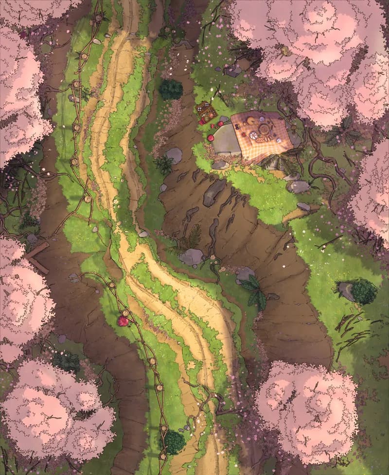 Forest Pass map, Spring variant thumbnail