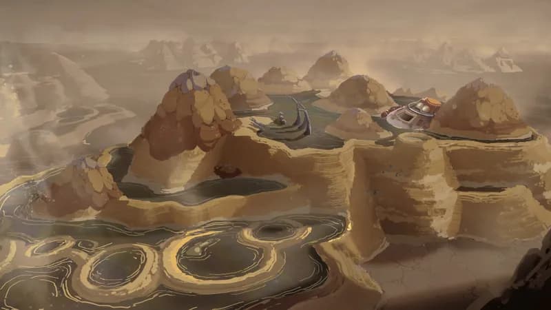 Sulphur Planet map, Oil variant thumbnail