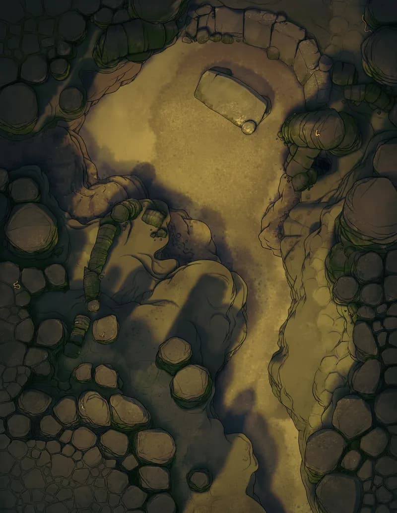 Dragon's Memorial map, Rocklands variant thumbnail