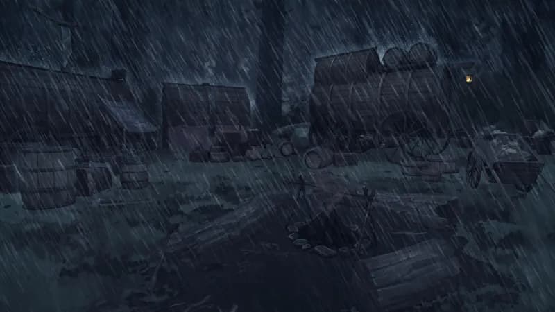 Caravan Camp map, Rain variant thumbnail