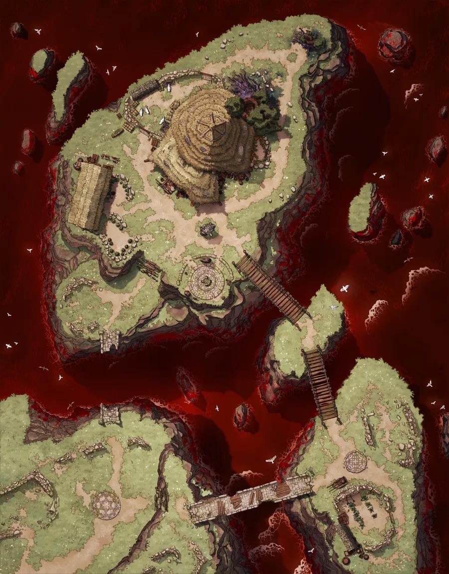 Druid Islands map, Blood variant thumbnail